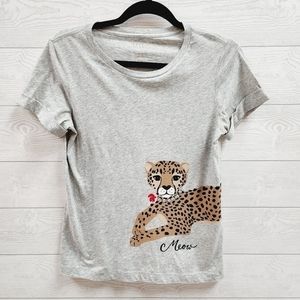 Kate Spade Broom Street Leopard Tee